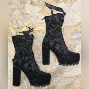 Killstar - MORMAER BOOTS. Size 8. Worn once, in great condition